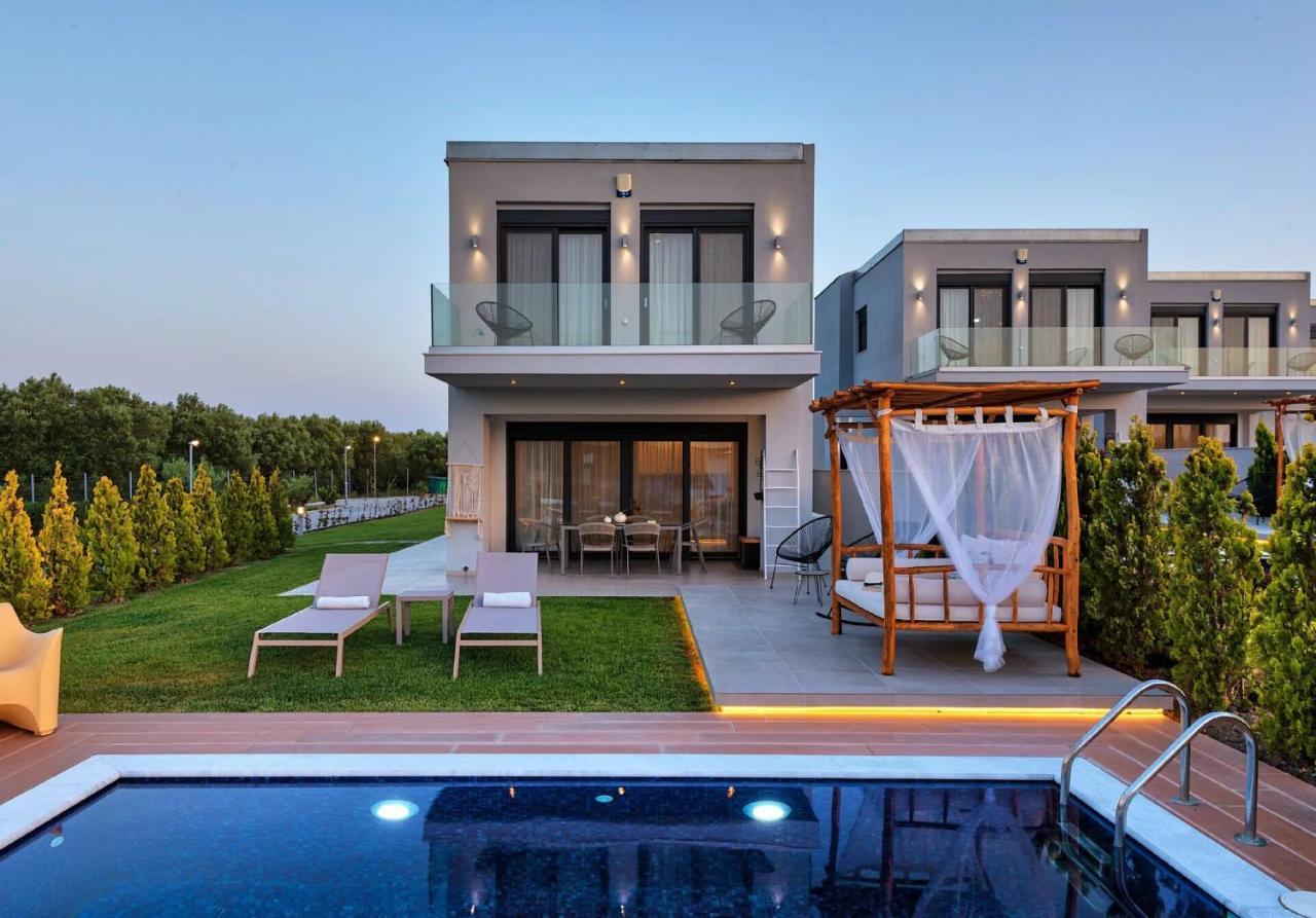 Soleado Luxury Villas สกาลา ฟูร์กาส ภายนอก รูปภาพ